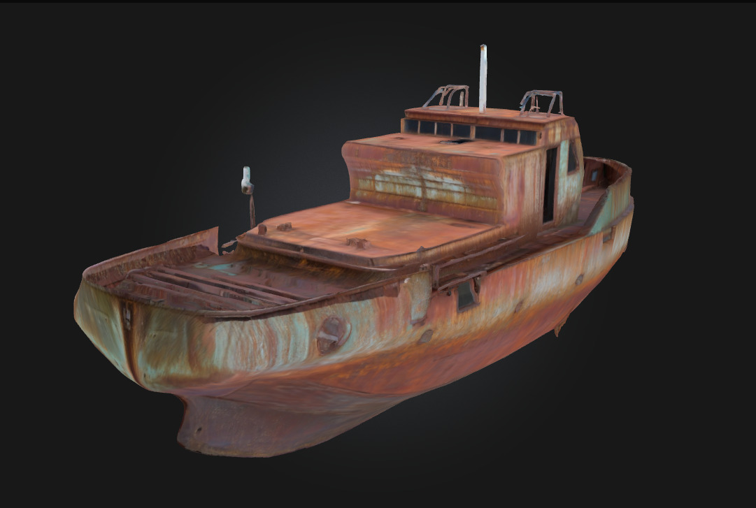 Rusty Vessel  Silent Strength Lost to Time 3D model_3