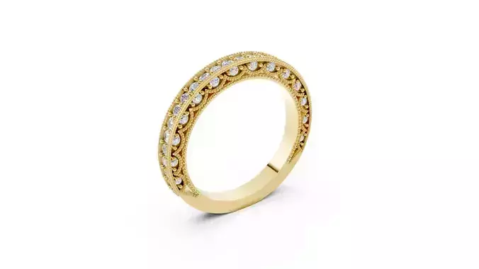 Wedding  band 3D print model