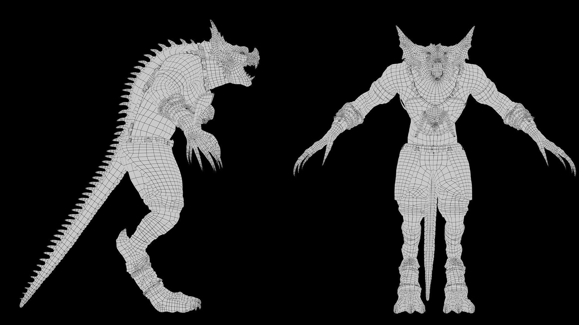 Ember Mage Low-poly 3D model_53