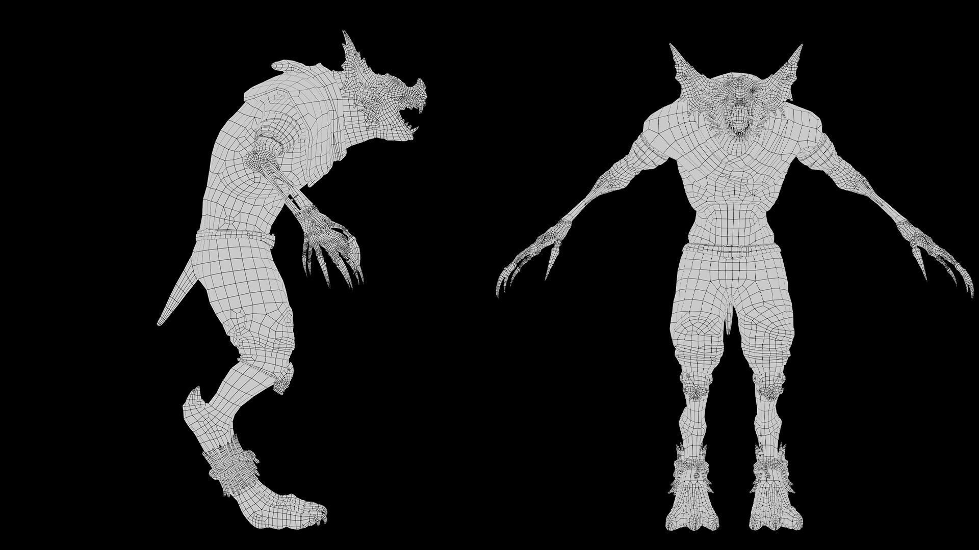 Ember Mage Low-poly 3D model_56