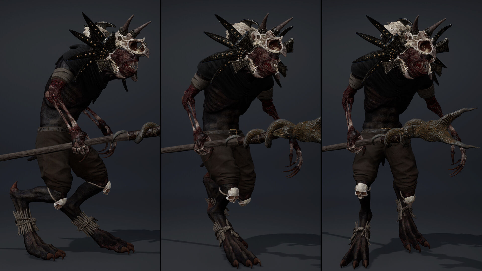 Ember Mage Low-poly 3D model_36