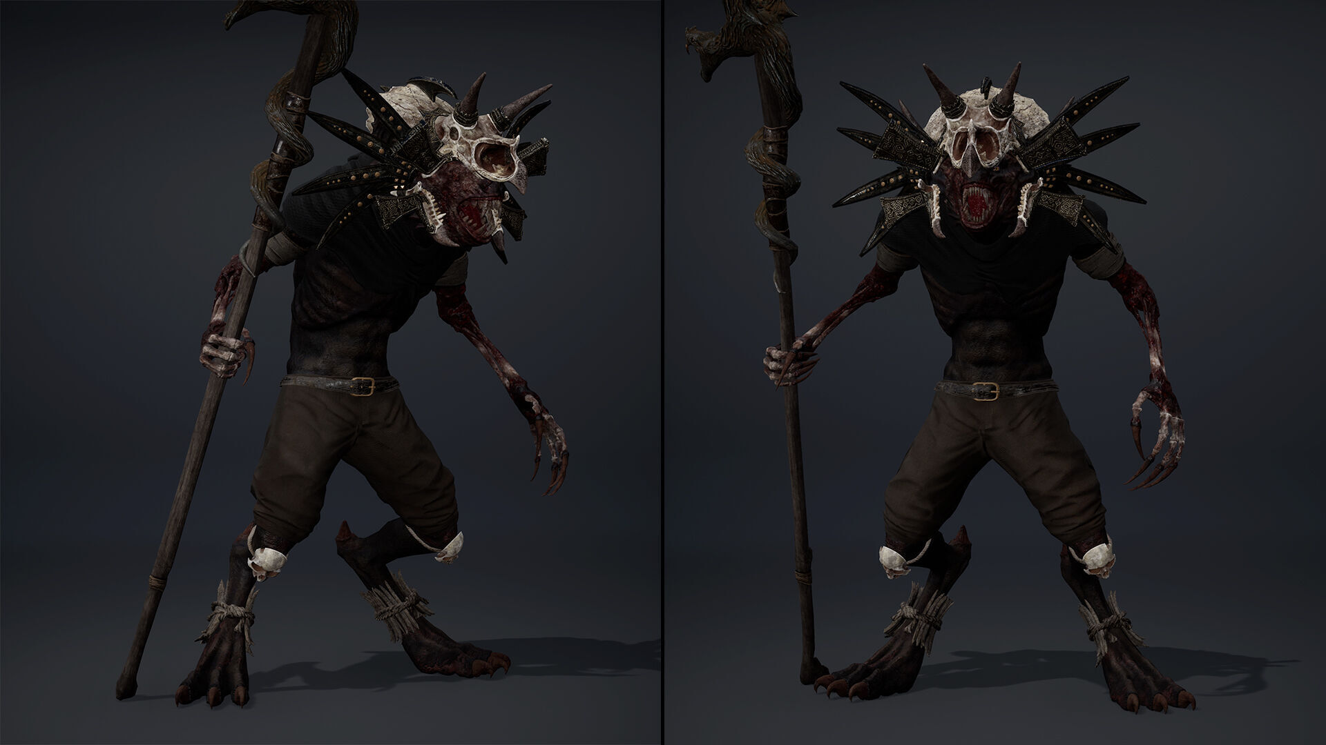 Ember Mage Low-poly 3D model_33