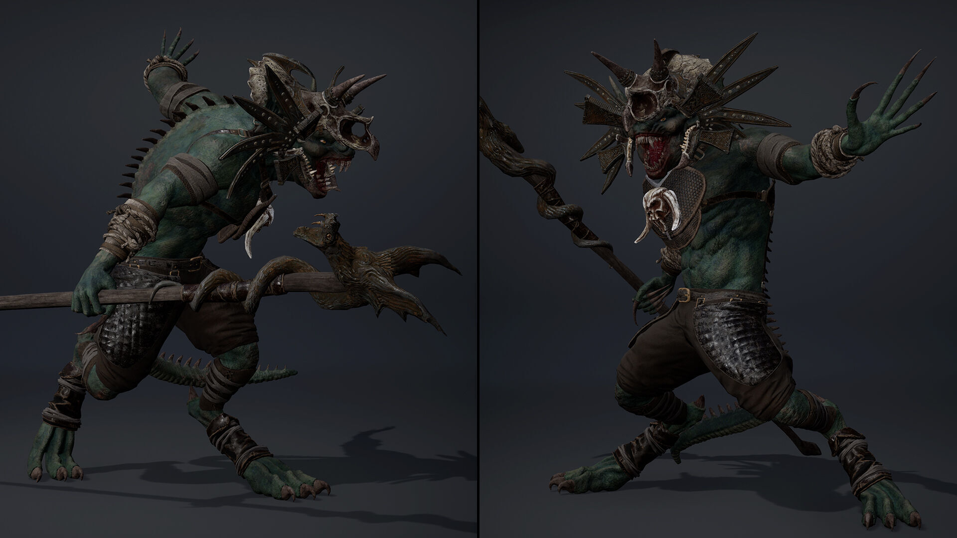 Ember Mage Low-poly 3D model_20