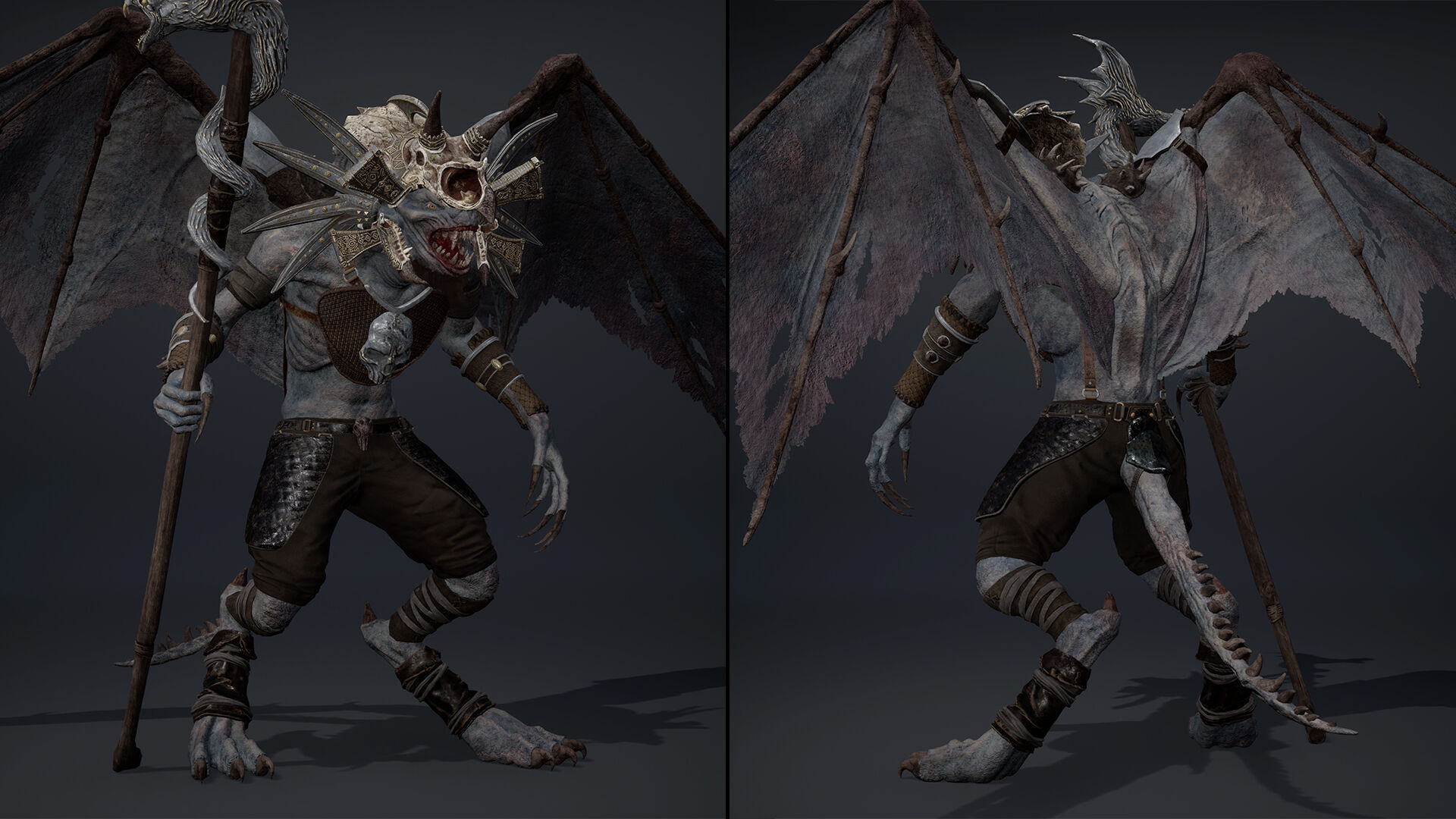 Ember Mage Low-poly 3D model_28