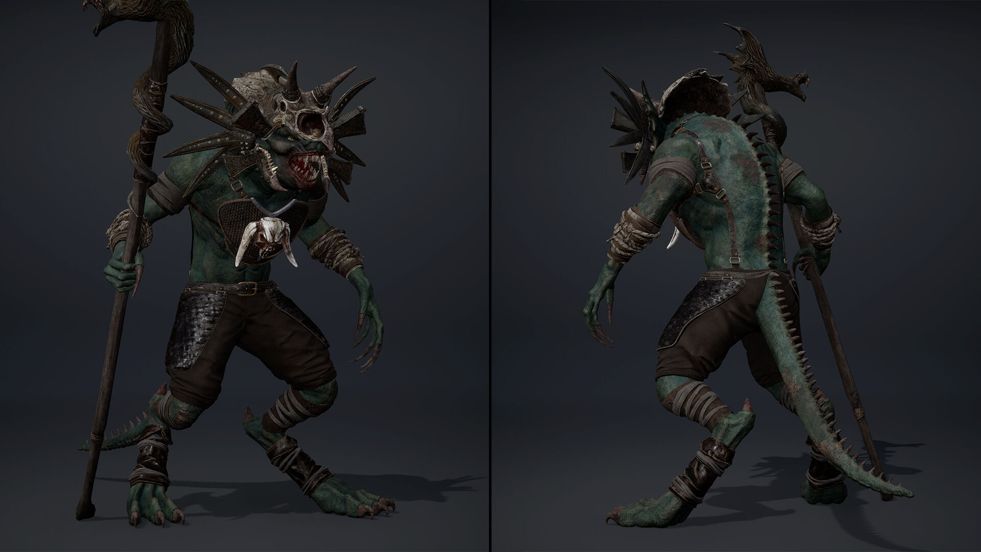 Ember Mage Low-poly 3D model_17