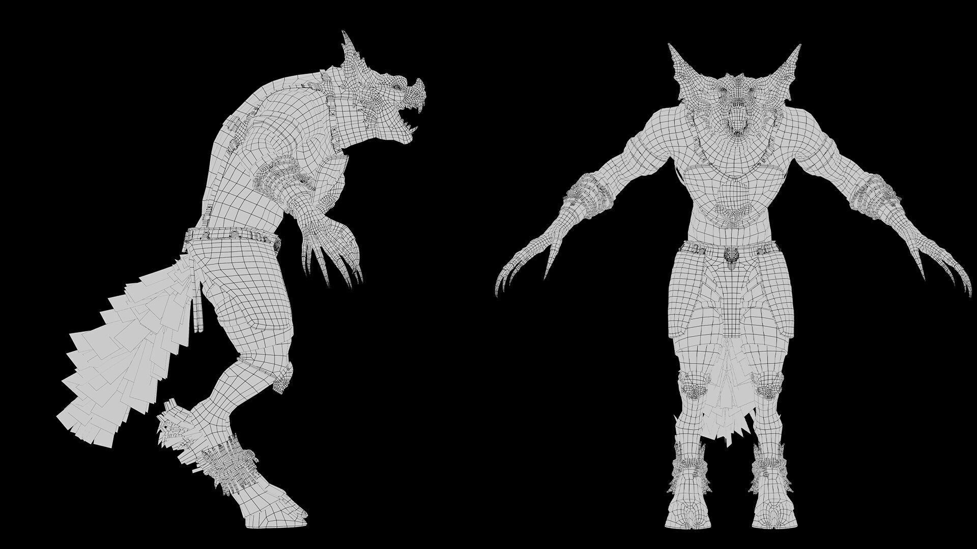 Ember Mage Low-poly 3D model_52