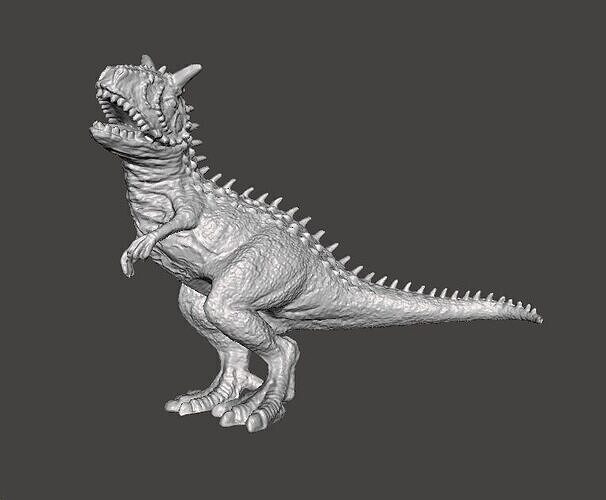 JP CARNOTAURUS FIGURE MODEL ANIMAL STATUE WILDLIFE DINOSAUR 3D print model