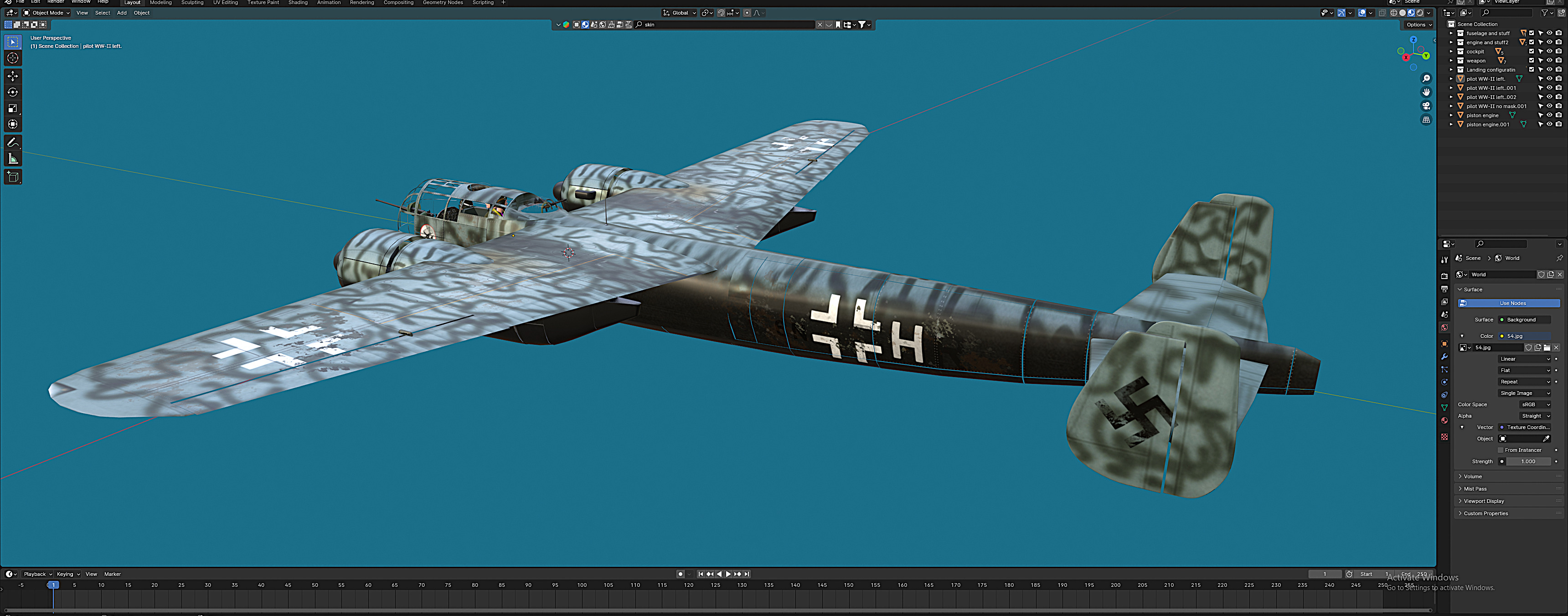 Do-217 Free 3D model_4