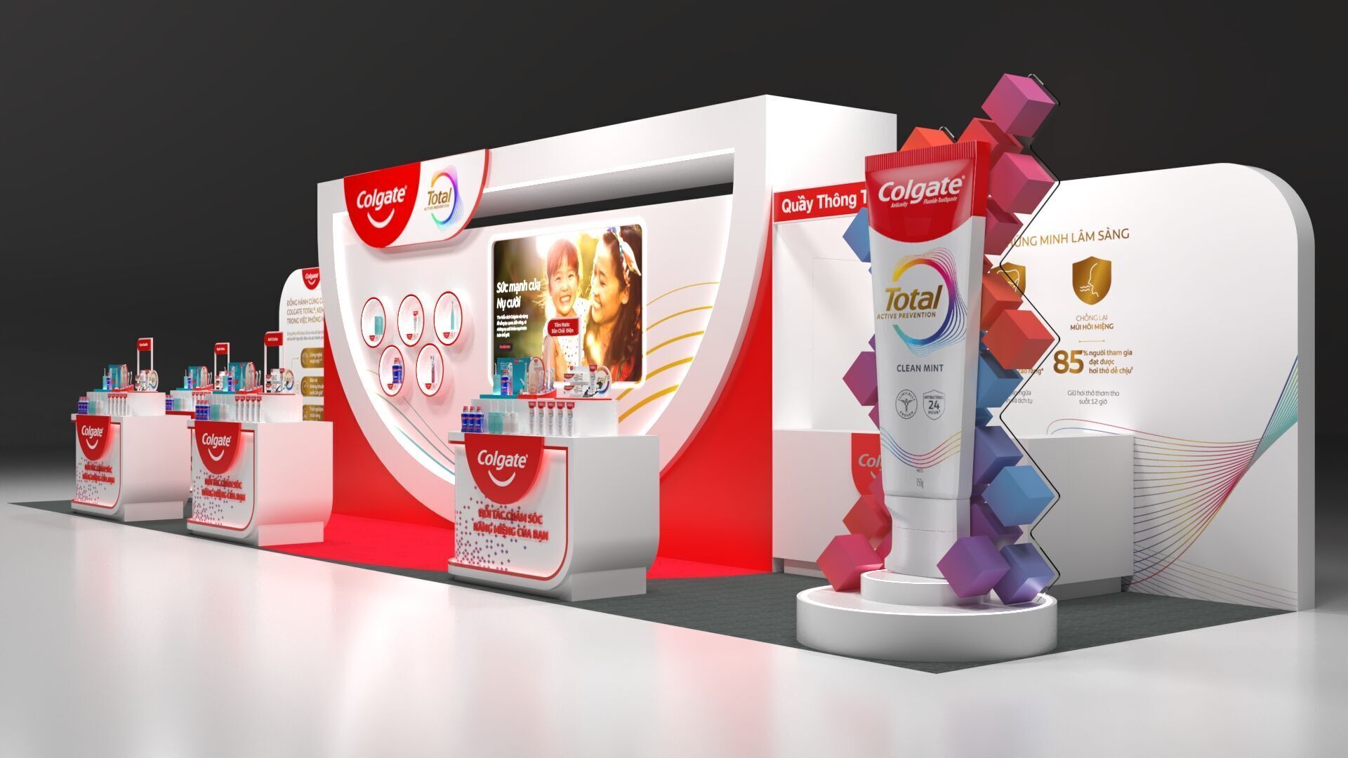 Exhibition Booth 3D print model_4