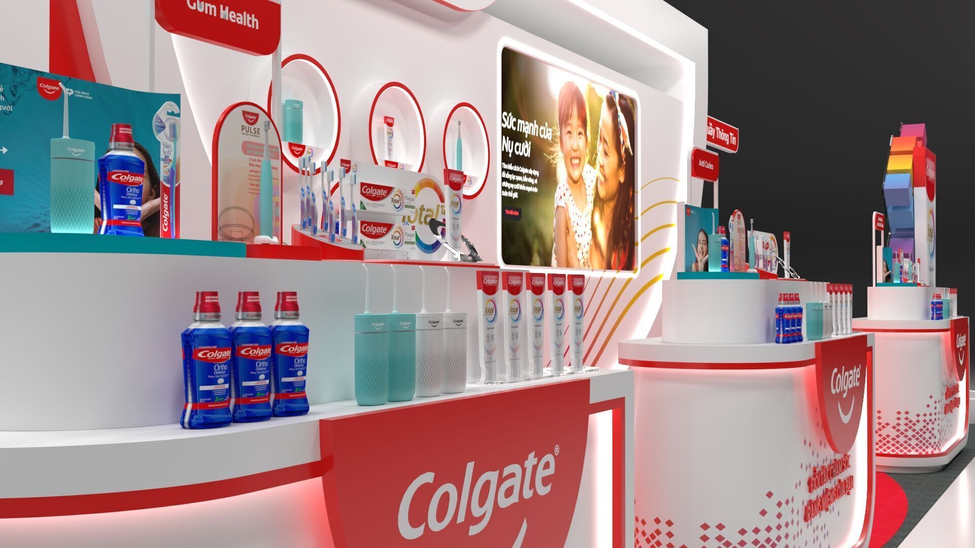 Exhibition Booth 3D print model_3