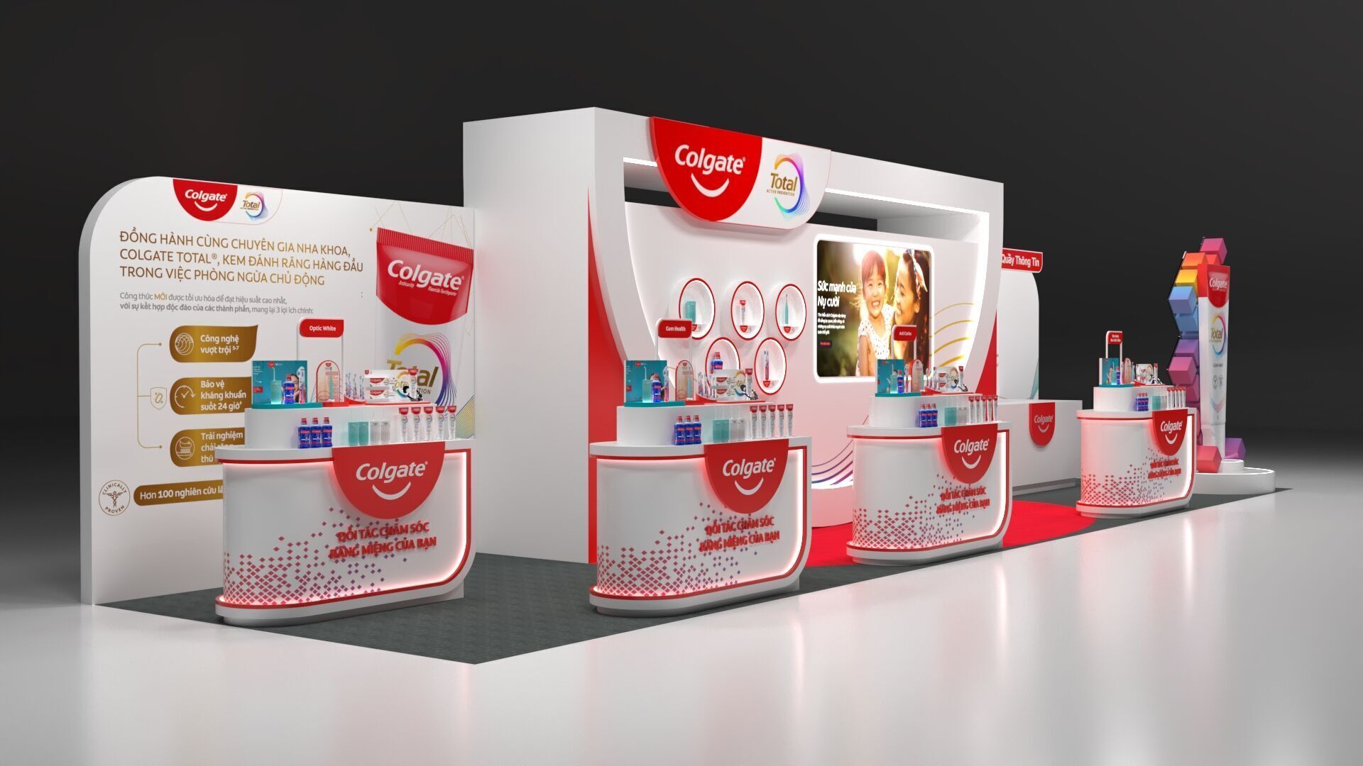 Exhibition Booth 3D print model_5