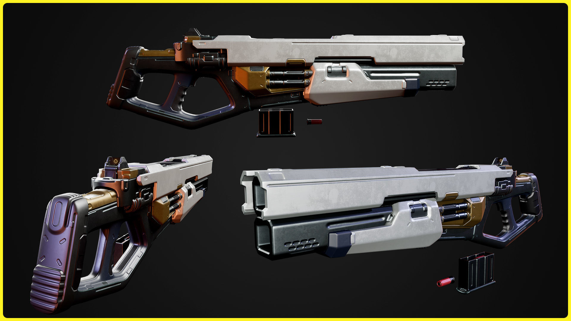 Modular Sci-fi Characters Bundle 3D Model Collection_33