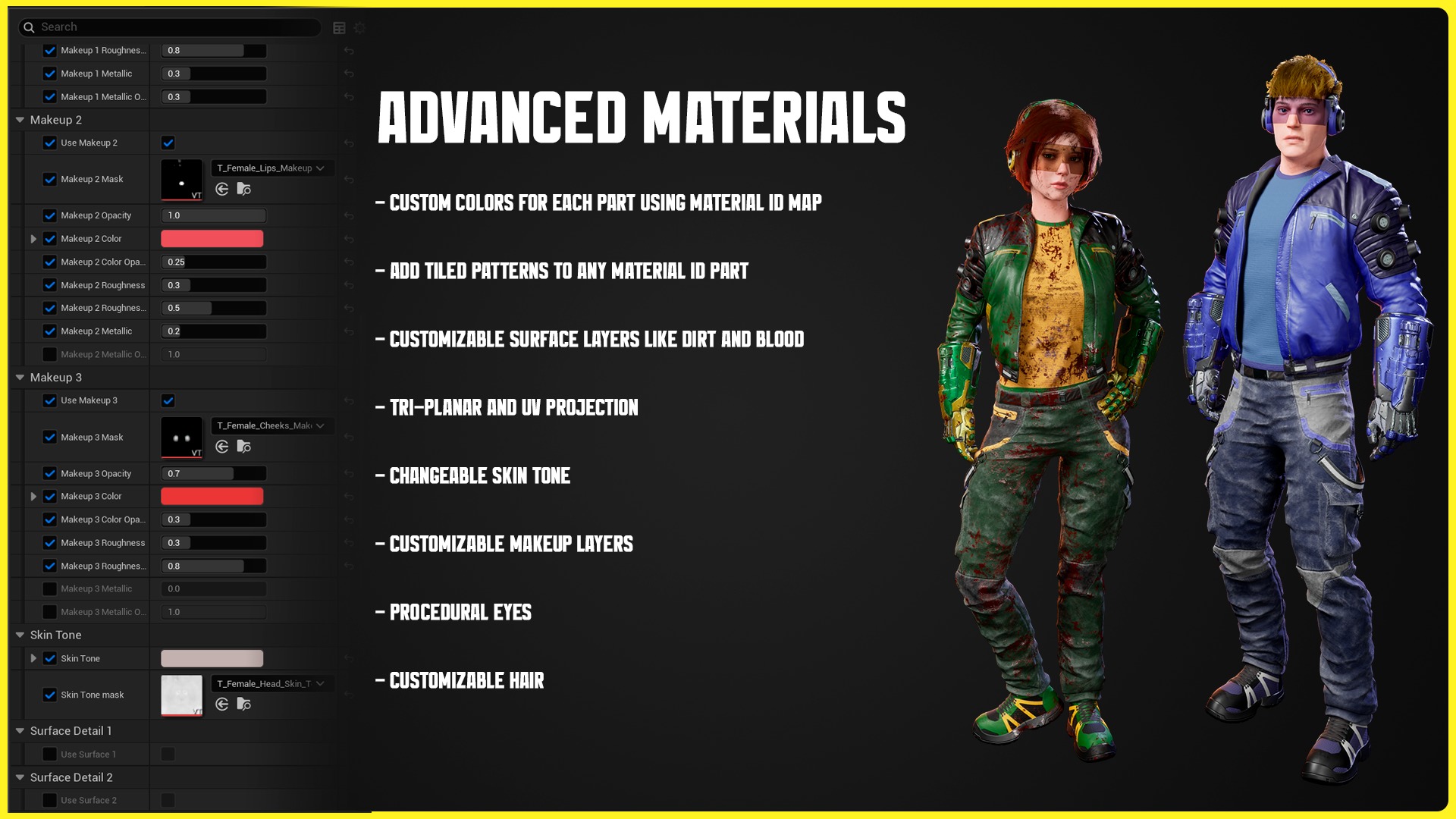 Modular Sci-fi Characters Bundle 3D Model Collection_12