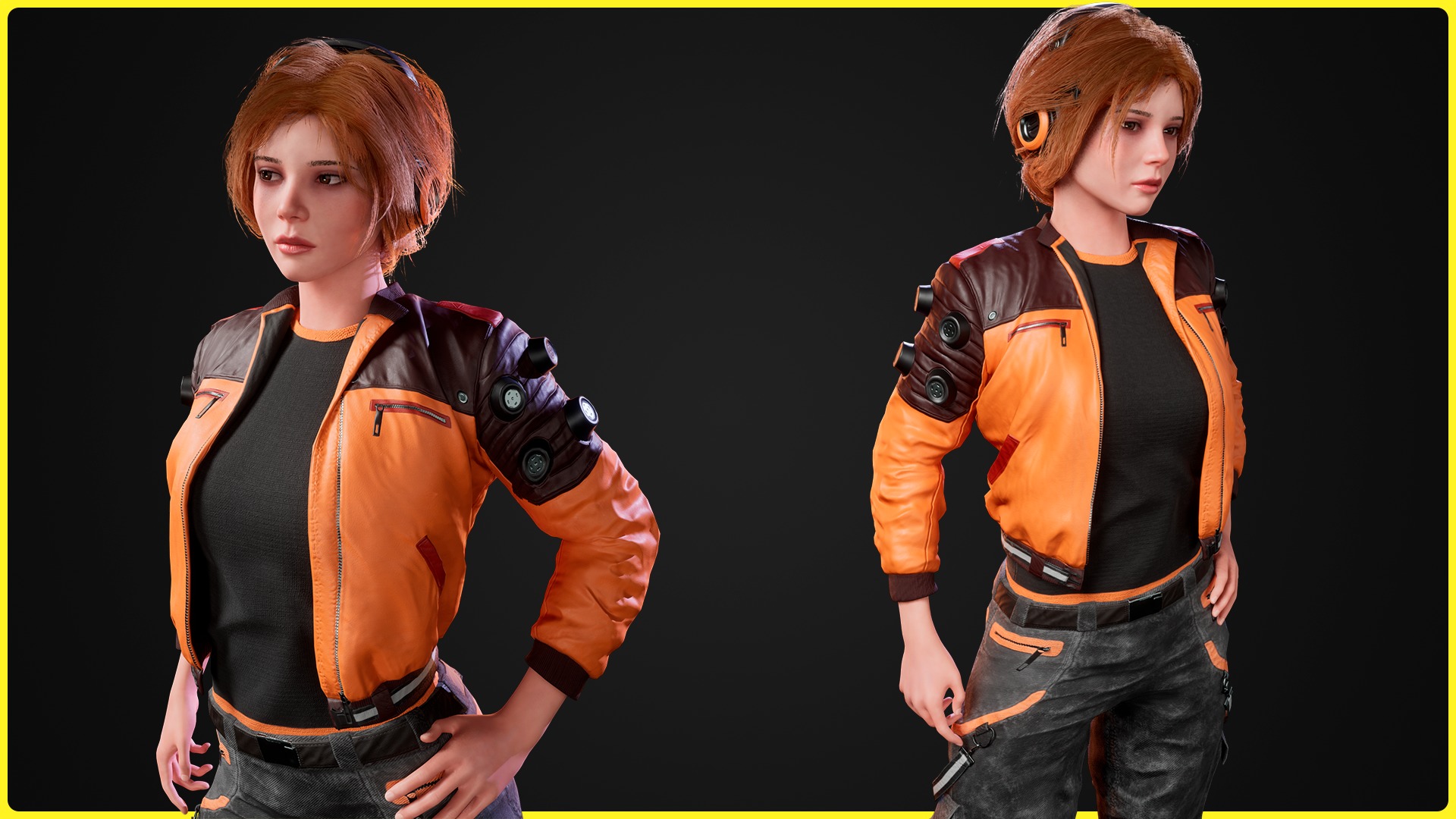 Modular Sci-fi Characters Bundle 3D Model Collection_14