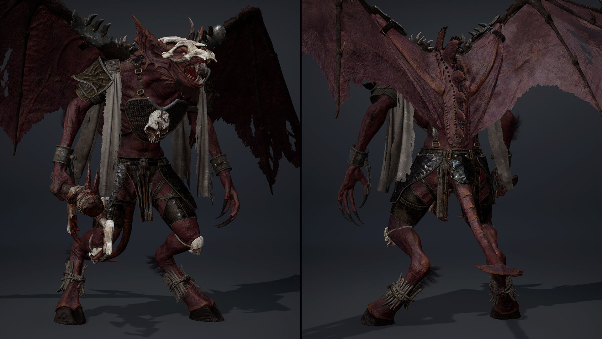 Ember Barbarian Low-poly 3D model_30