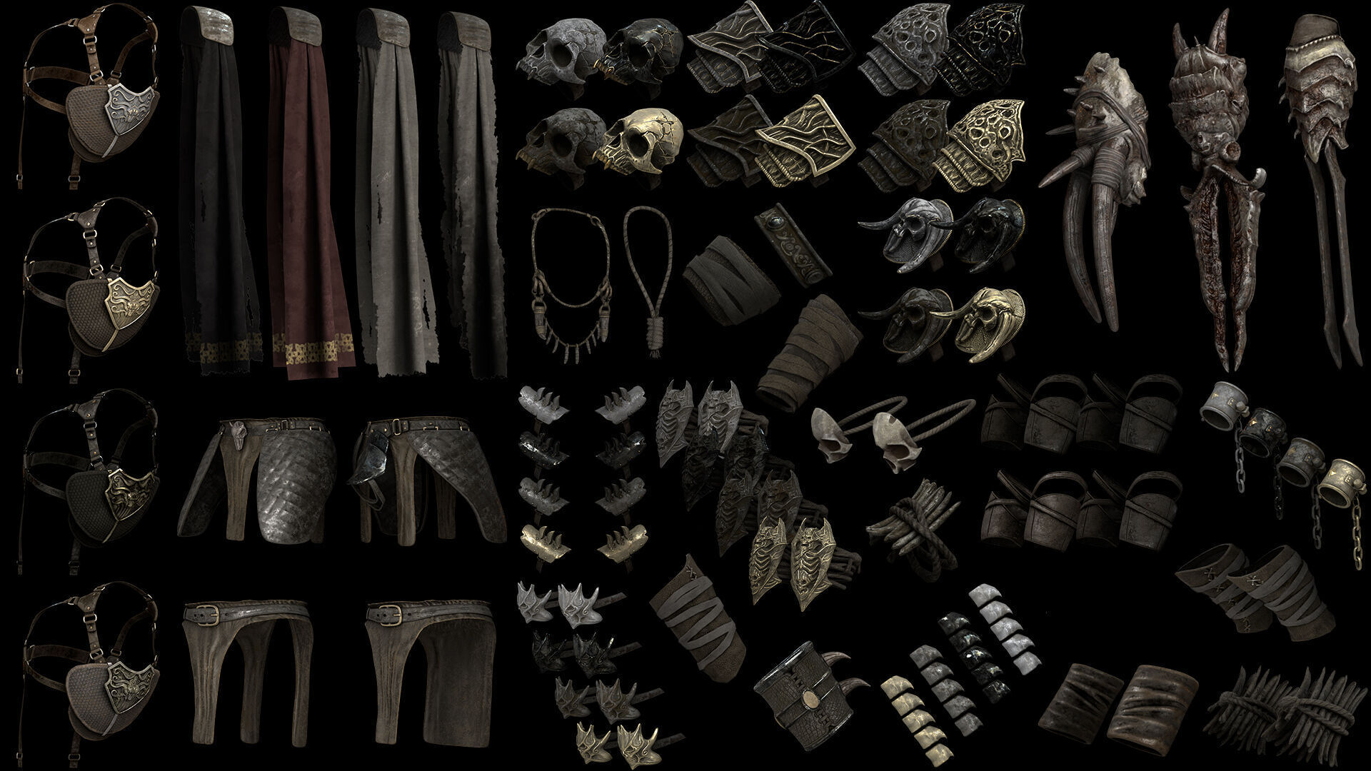 Ember Barbarian Low-poly 3D model_50