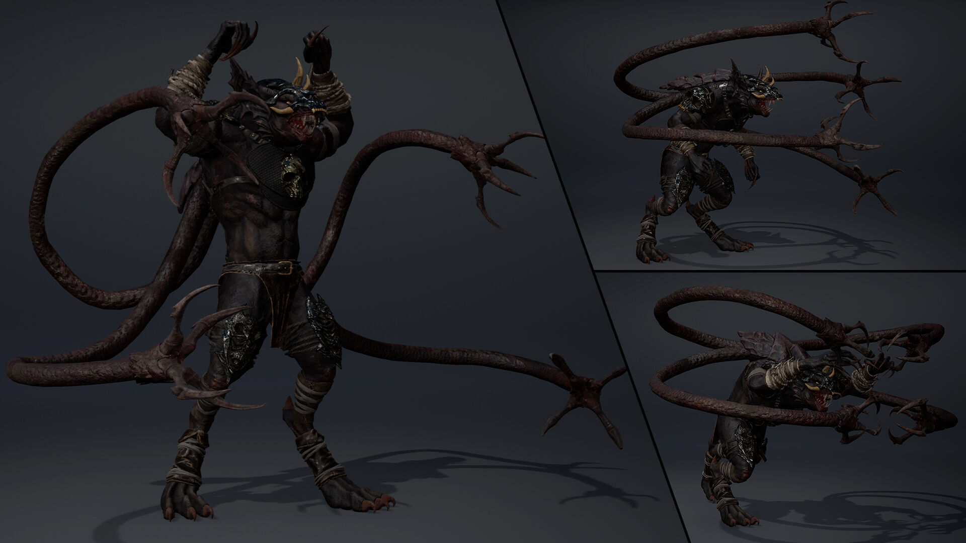 Ember Barbarian Low-poly 3D model_43