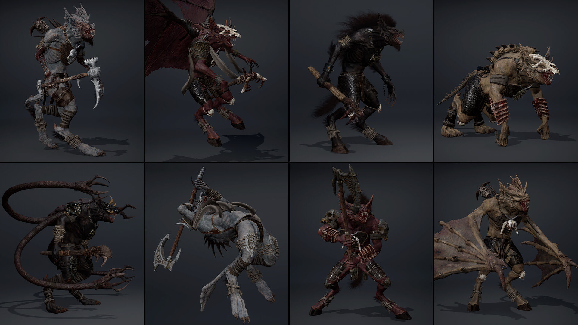 Ember Barbarian Low-poly 3D model_11