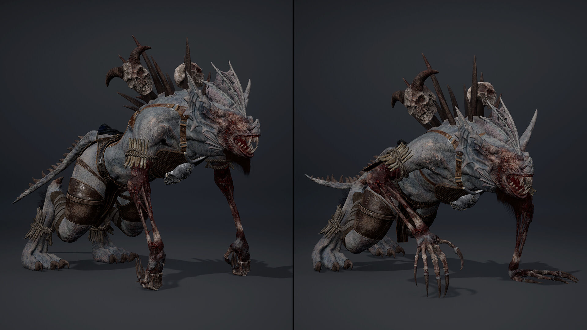 Ember Barbarian Low-poly 3D model_37