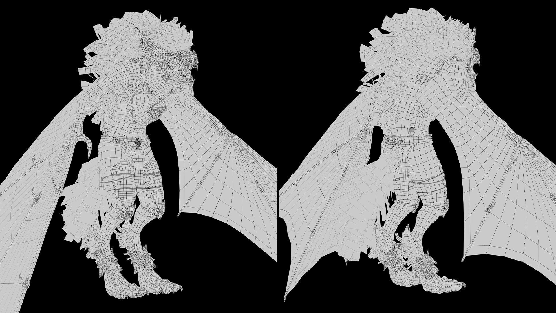 Ember Barbarian Low-poly 3D model_60