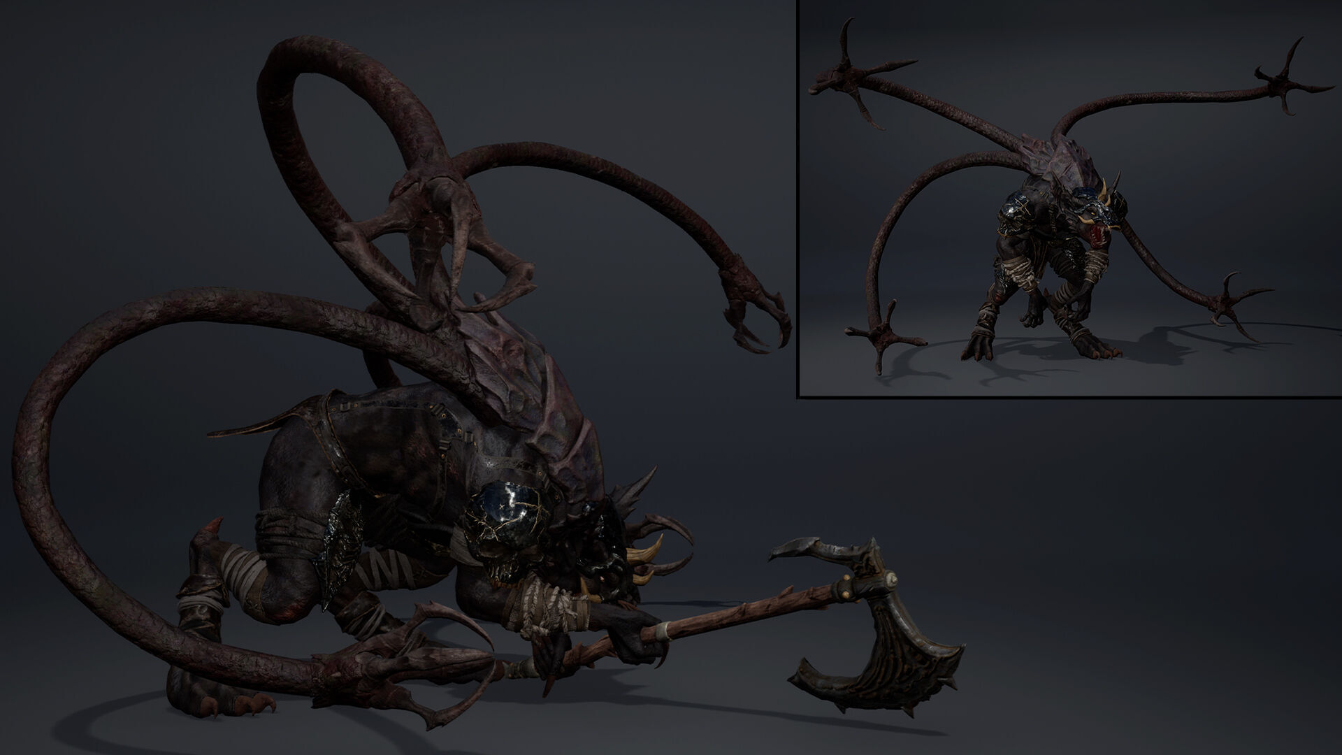 Ember Barbarian Low-poly 3D model_42