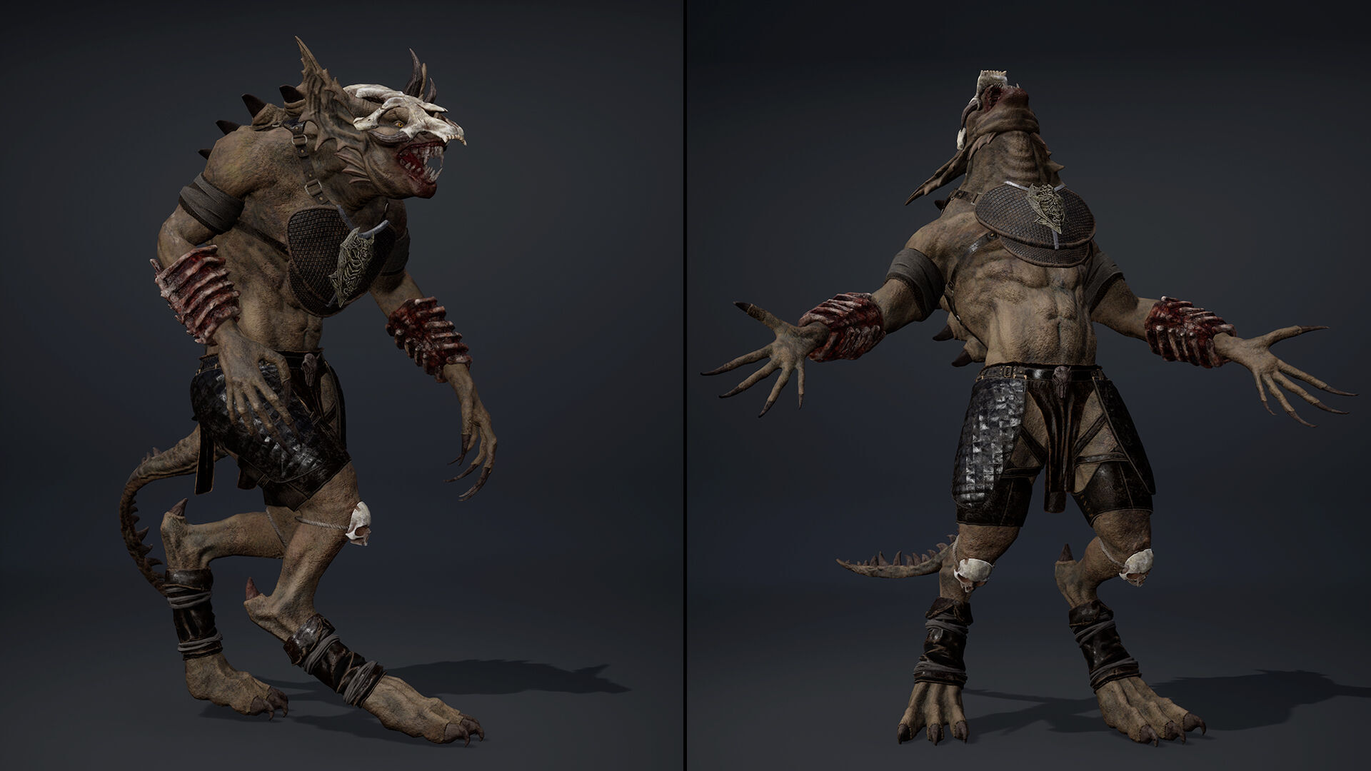 Ember Barbarian Low-poly 3D model_20