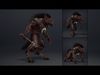 Ember Barbarian Low-poly 3D model_5