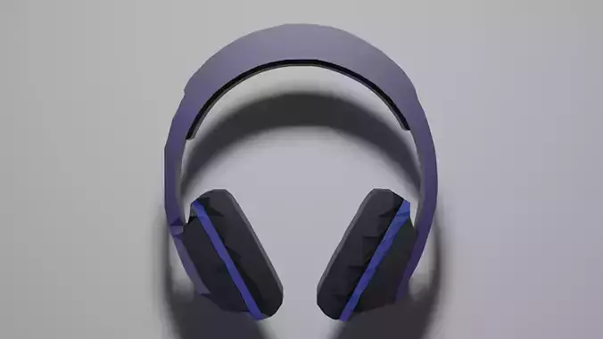 Low Poly Head Phones