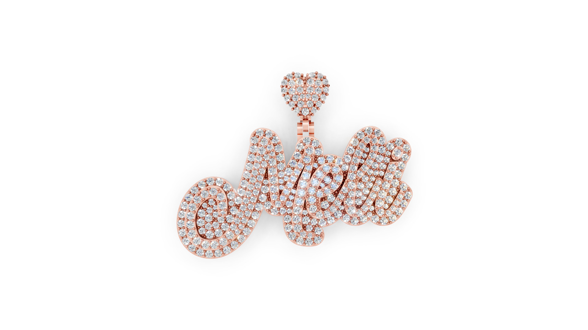 MELY pendant 3D print model_2