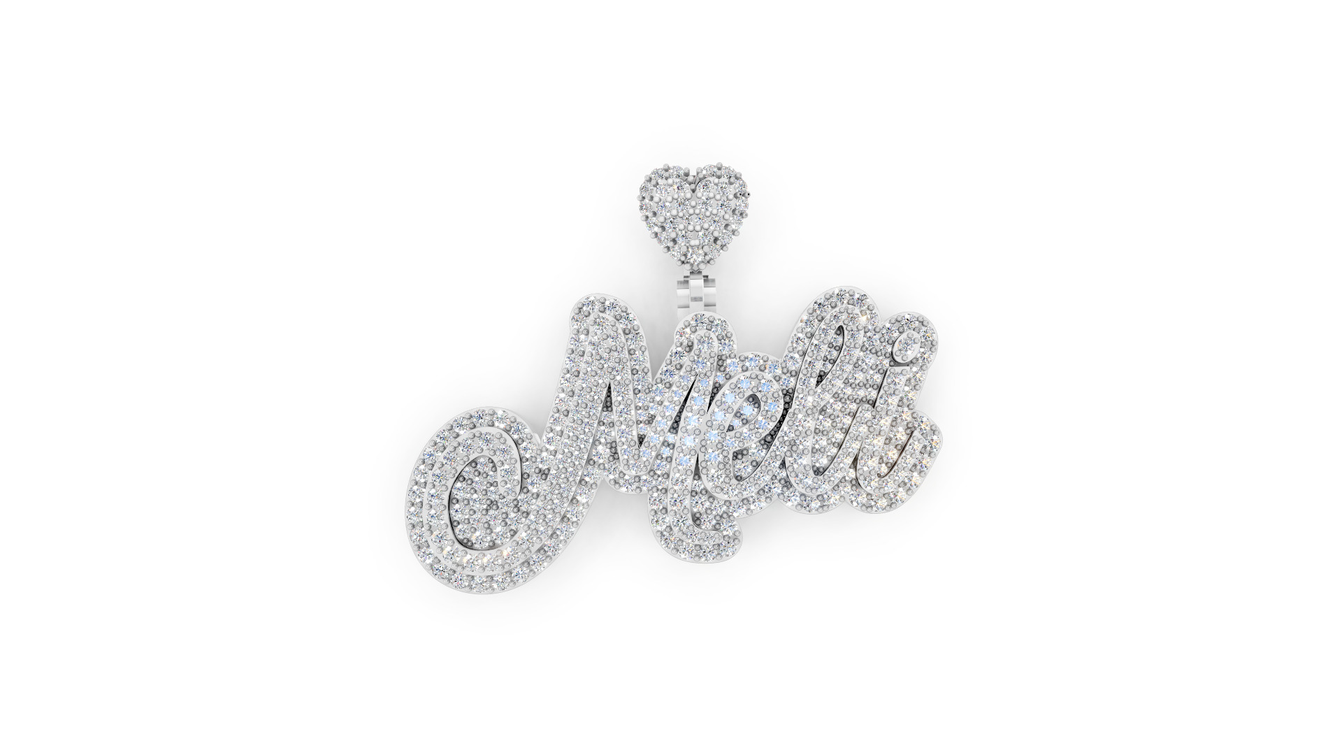 MELY pendant 3D print model_1