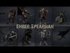 Ember Spearman Low-poly 3D model_1