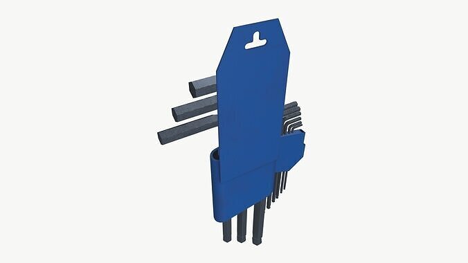 Allen key 3D model