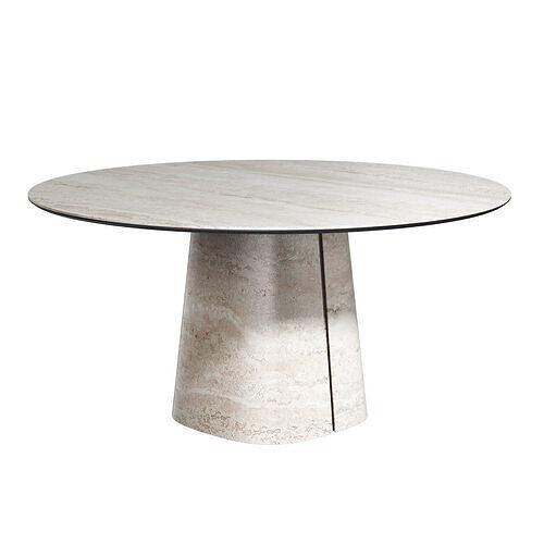 Rado Round Dining Table by Cattelan Italia 3D model