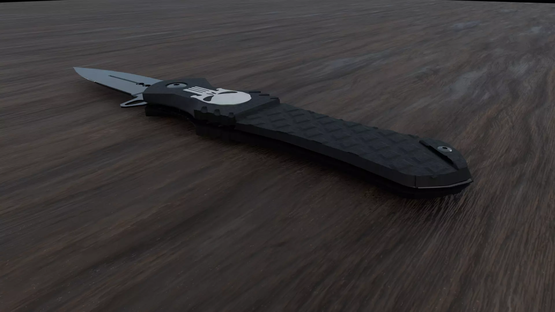 FREE Skull knife Free 3D model