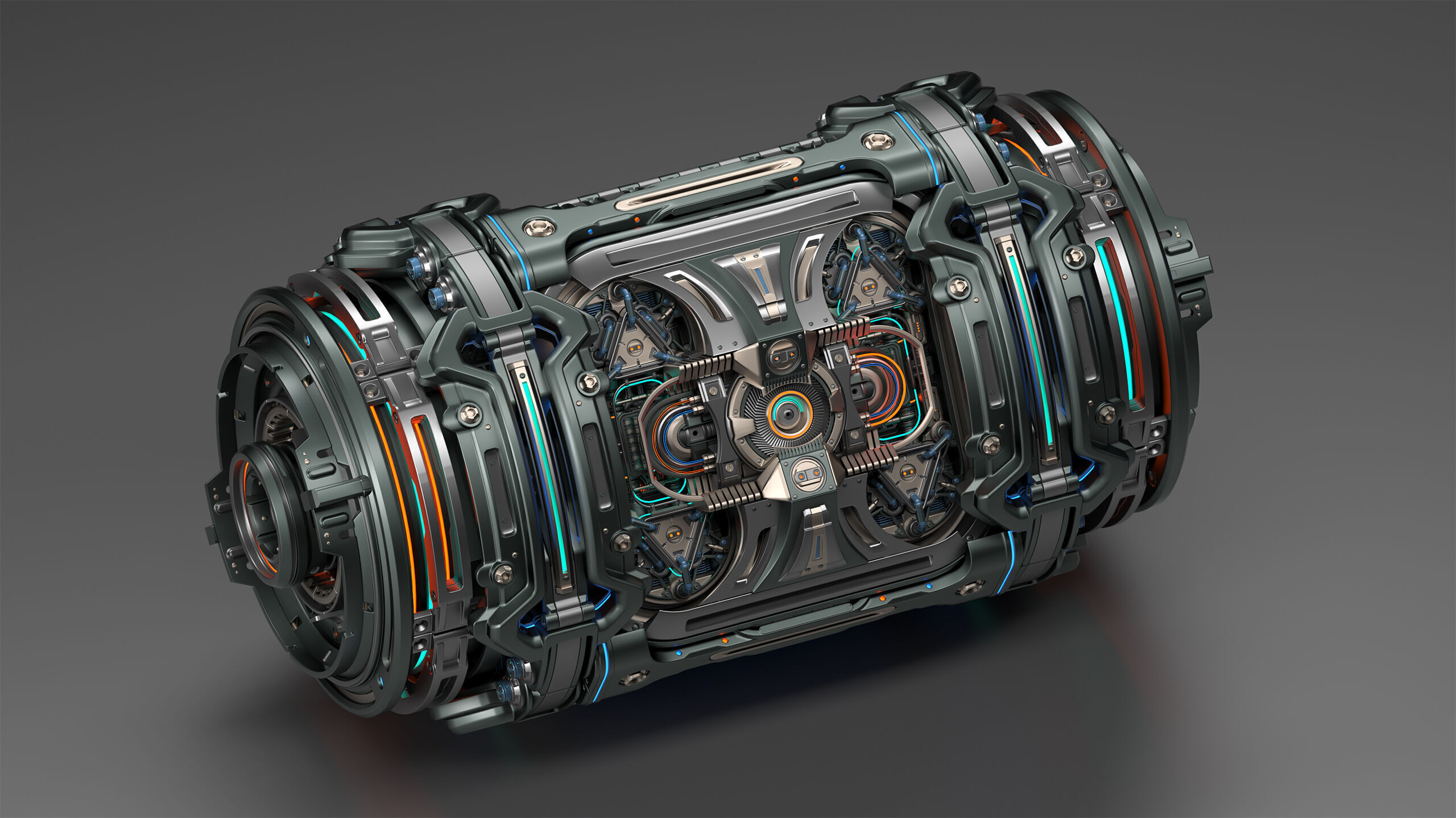 Sci-Fi Element Kitbash 2 of 6 3D model_1