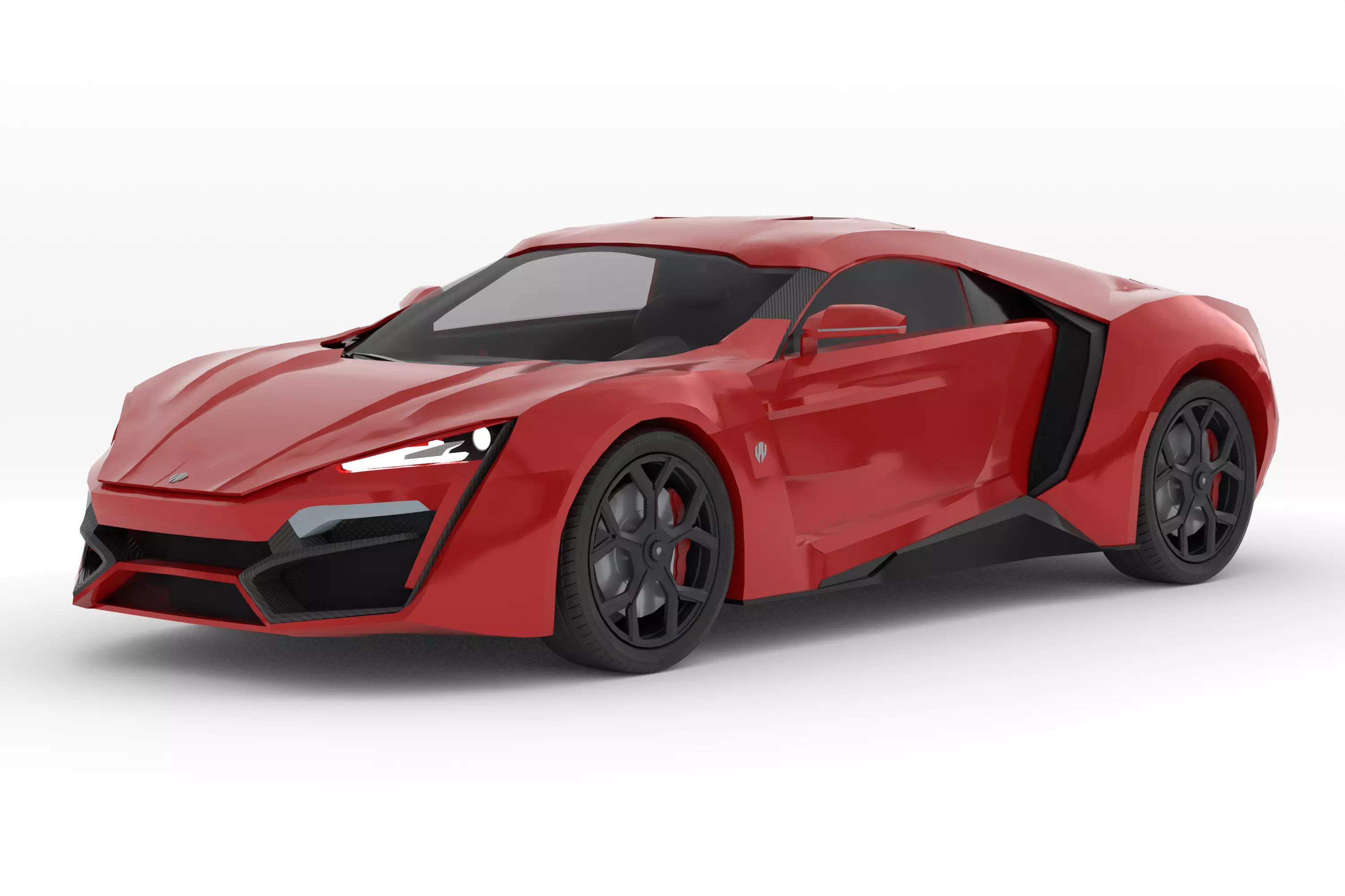 Lykan Hypersport-W Motors 3D model