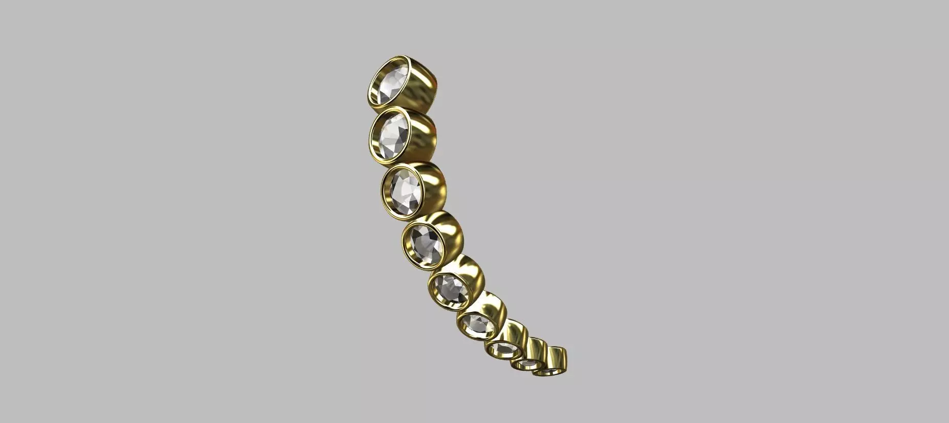 Diamond Sphere Earrings 3D print model