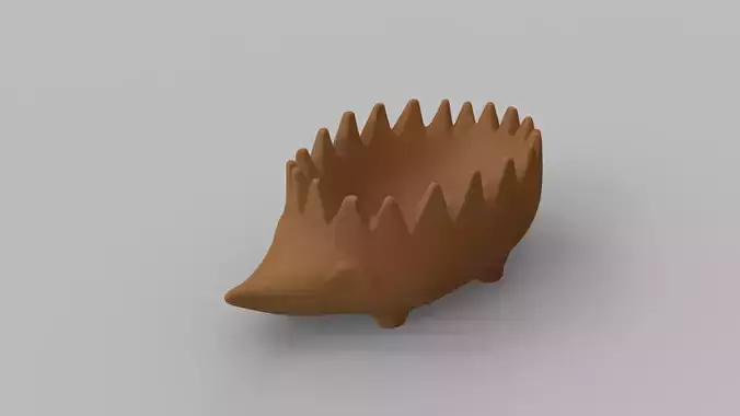 Hedgehog Pot