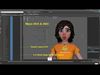 Hana Cartoon Girl Rig Low-poly 3D model_4