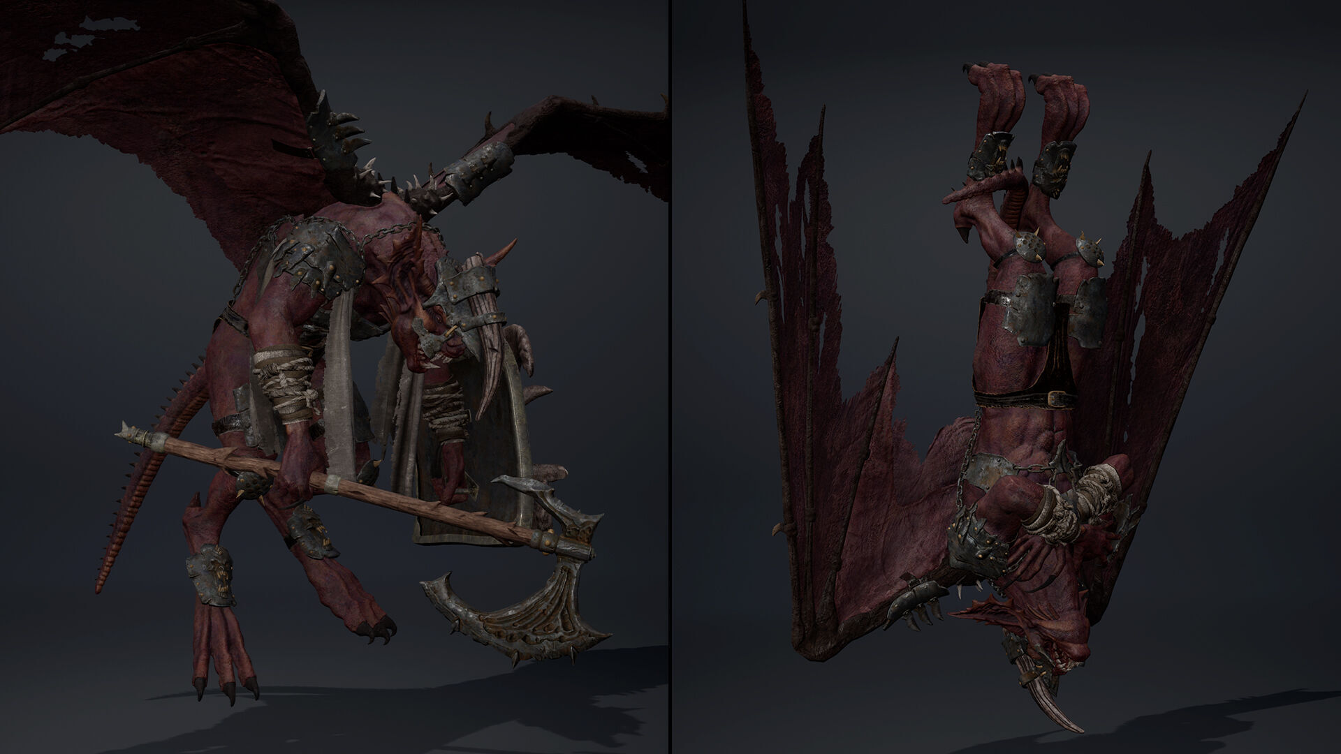 Ember Brutal Warrior Low-poly 3D model_32