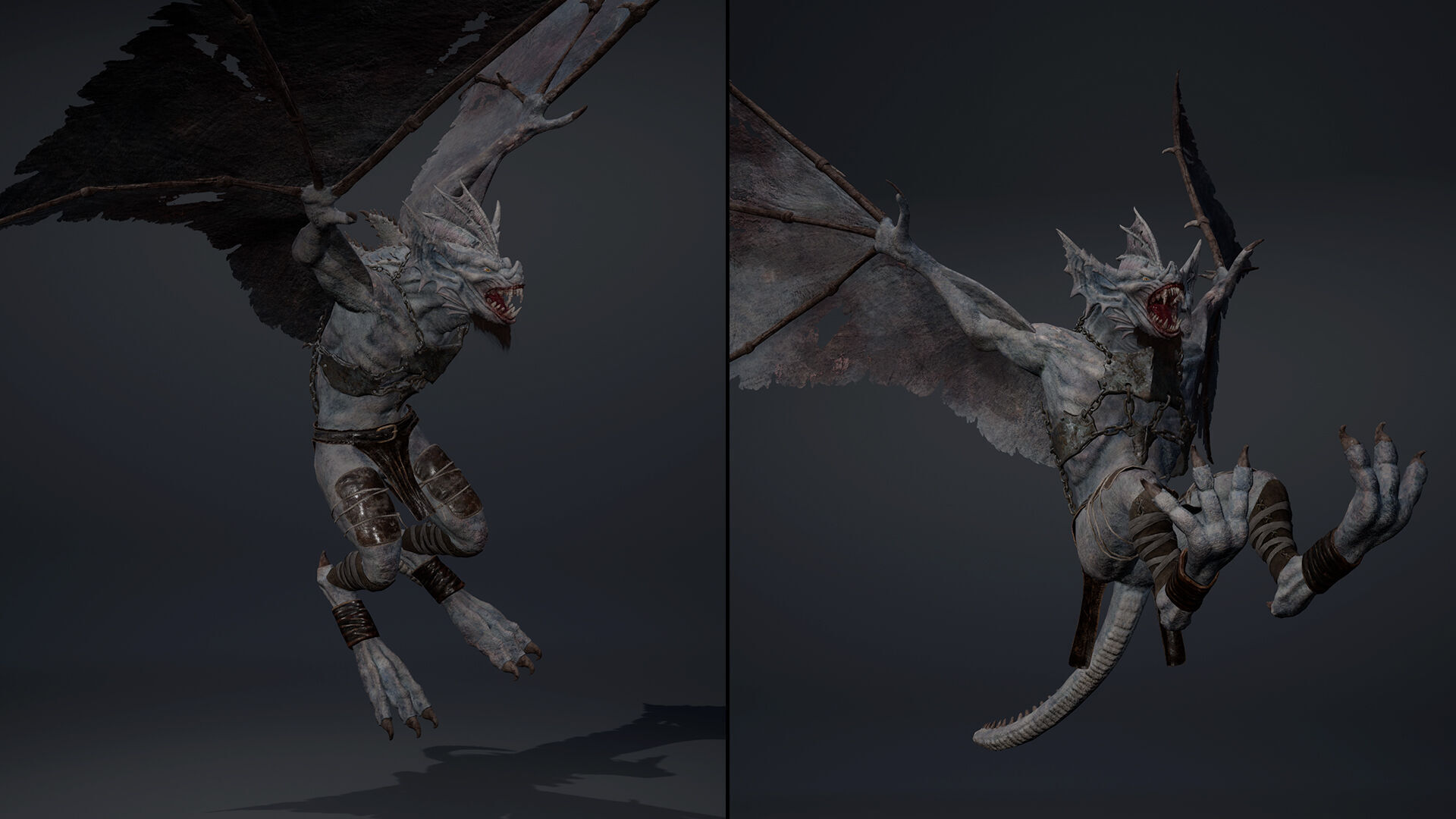 Ember Brutal Warrior Low-poly 3D model_45