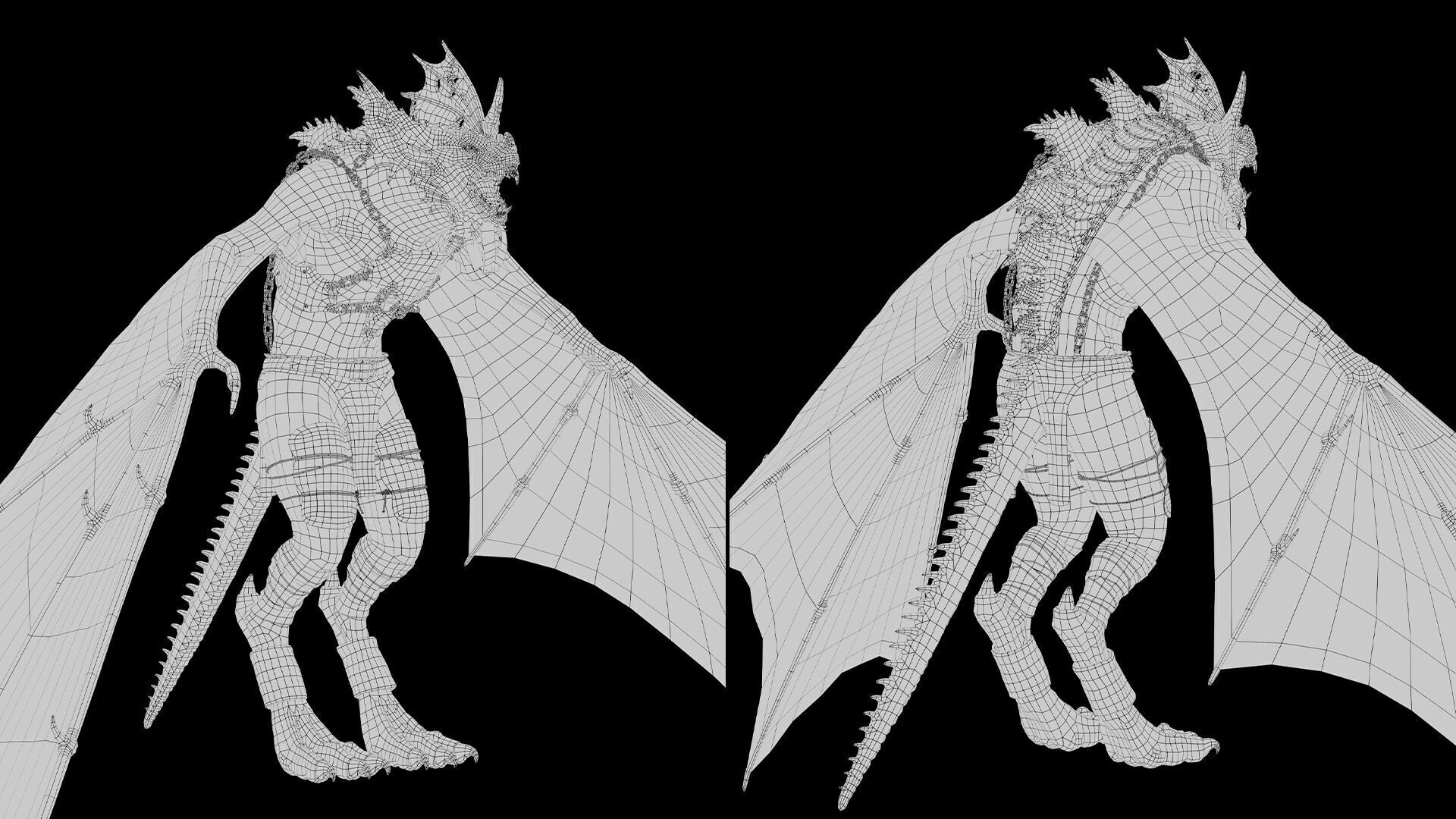 Ember Brutal Warrior Low-poly 3D model_60