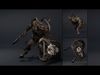 Ember Brutal Warrior Low-poly 3D model_5