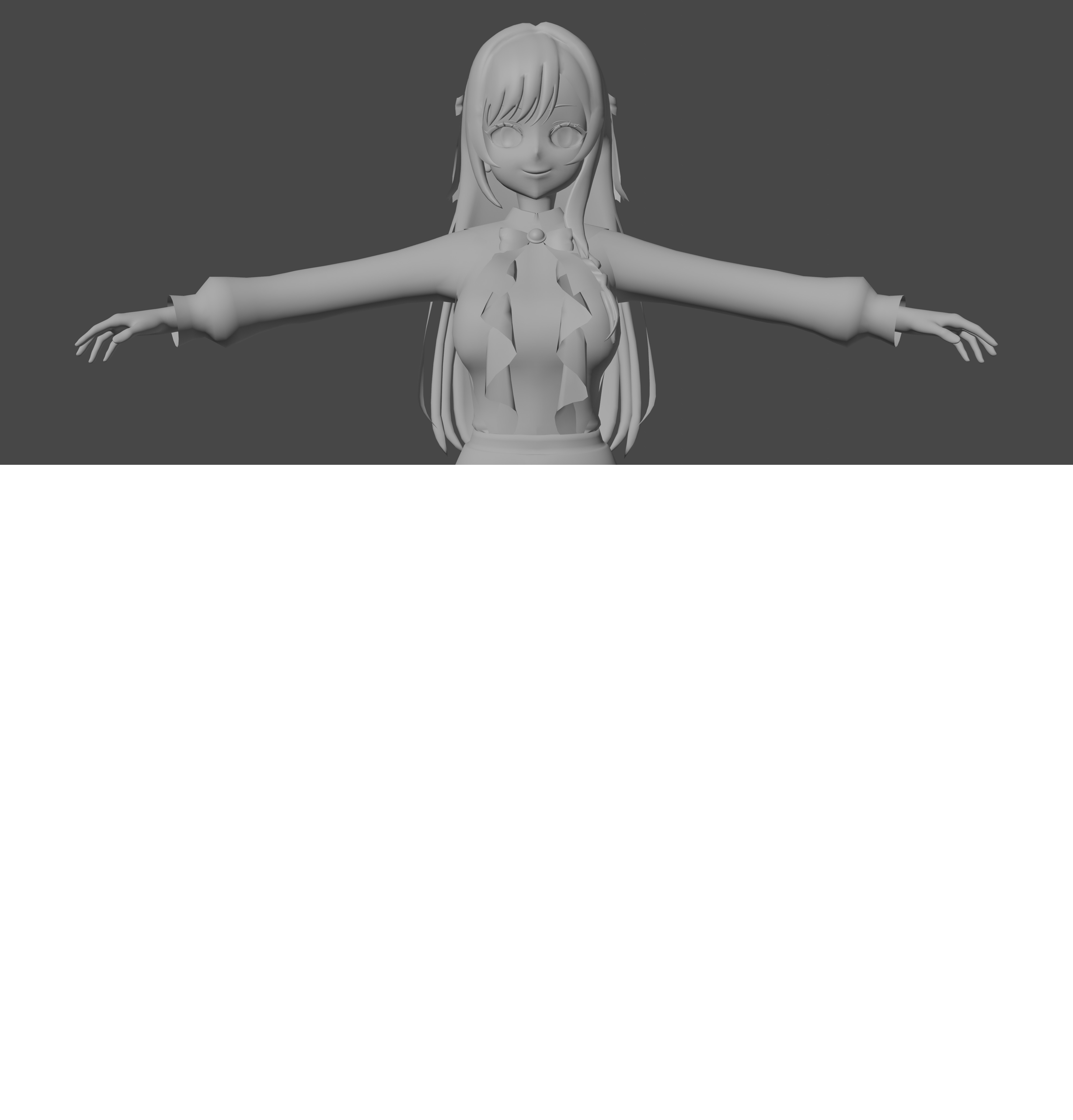 3D Character Alina Clover Low-poly 3D model_6