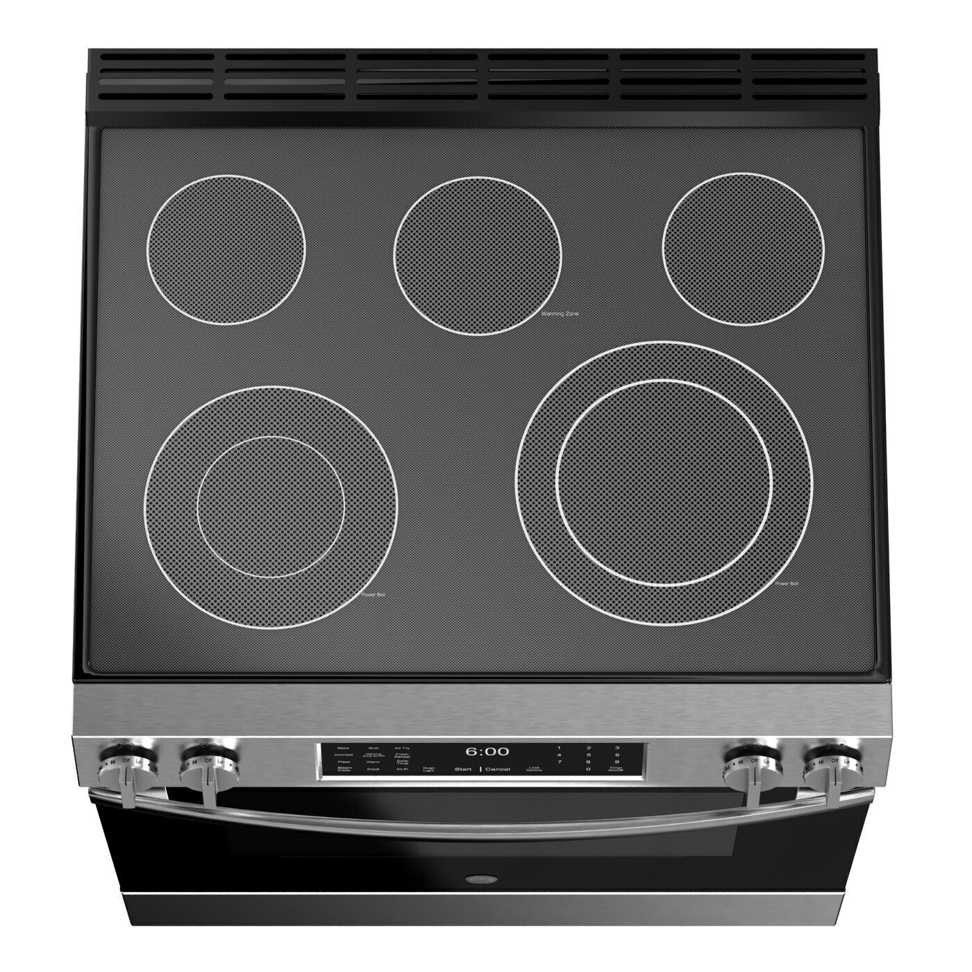 GE Slide In Electric Convection Range No Preheat Oven Tray 3D model_3