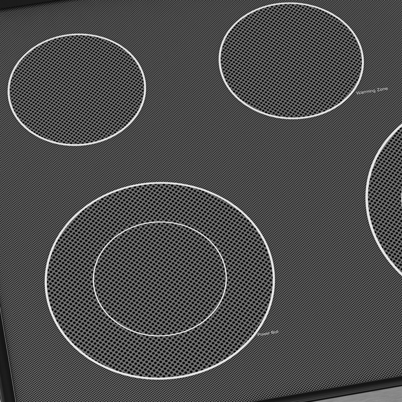 GE Slide In Electric Convection Range No Preheat Oven Tray 3D model_5