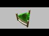 Trillion Earring 3D print model_1