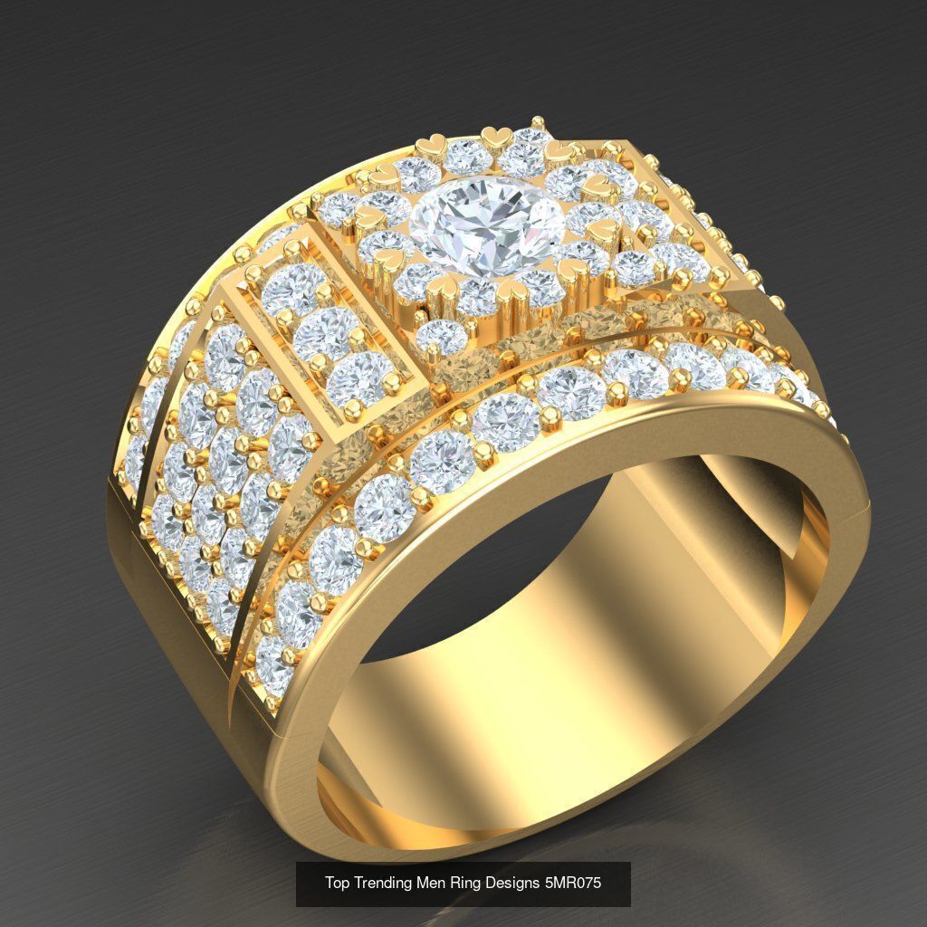 Bulk 50 Men Rings For Sale With Big Discount 5MRXXX 3D Model Collection_29