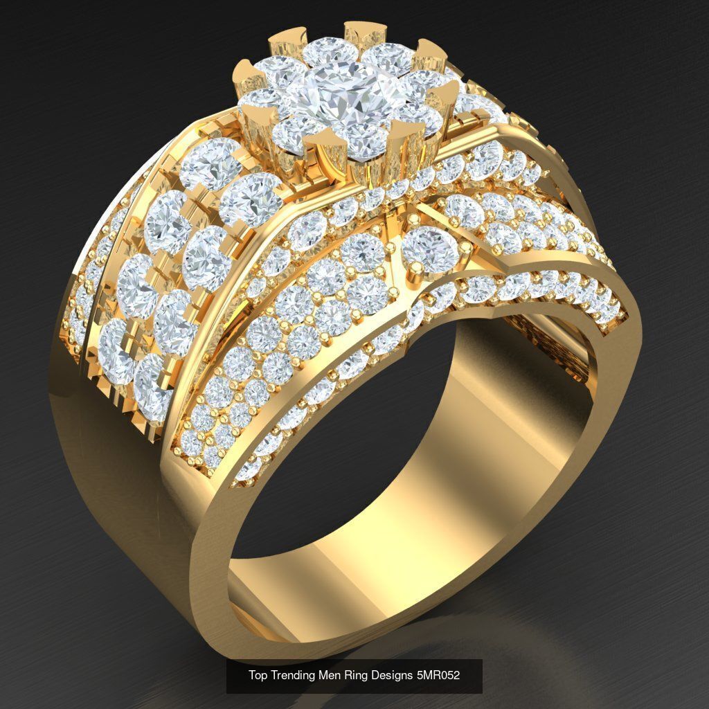 Bulk 50 Men Rings For Sale With Big Discount 5MRXXX 3D Model Collection_52