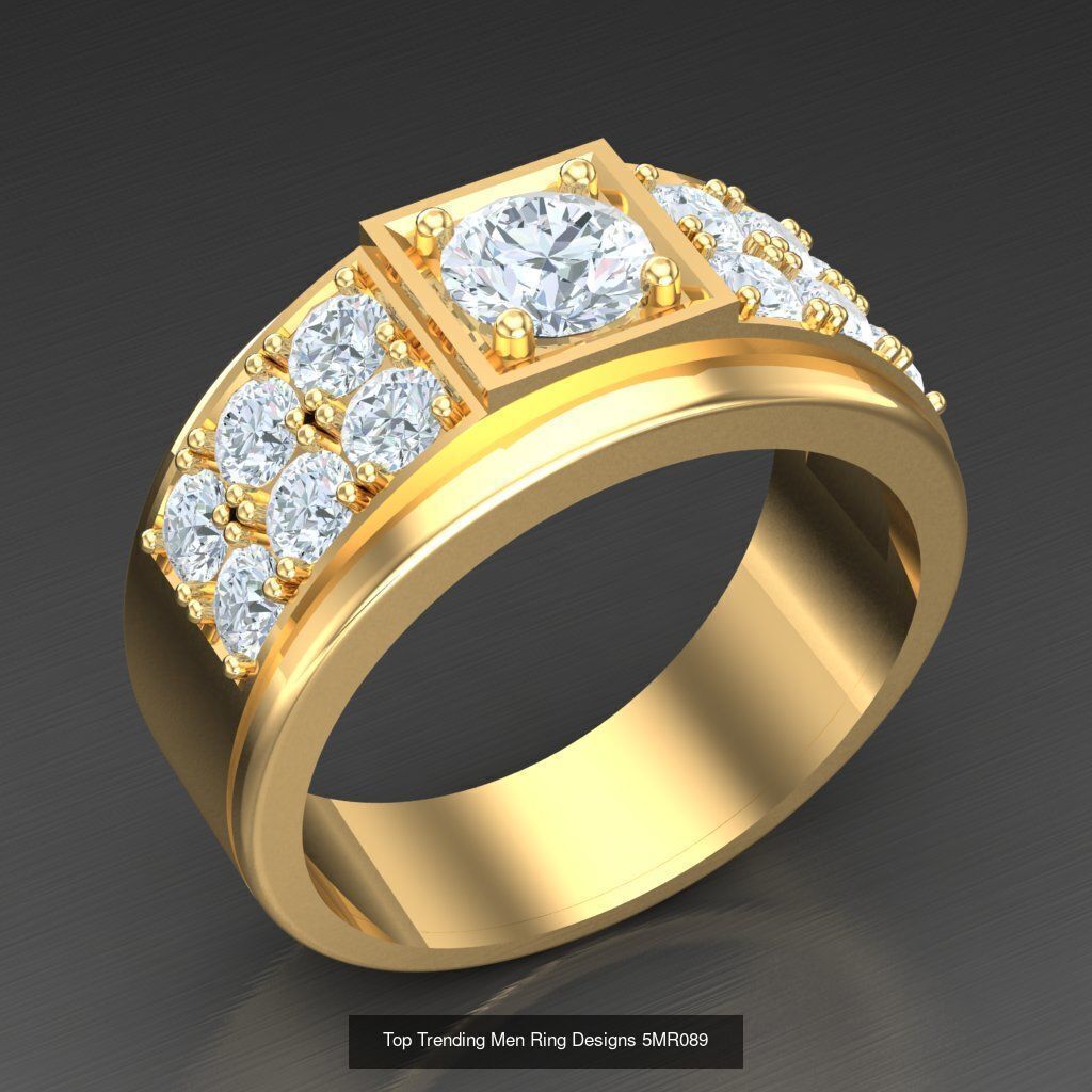Bulk 50 Men Rings For Sale With Big Discount 5MRXXX 3D Model Collection_15